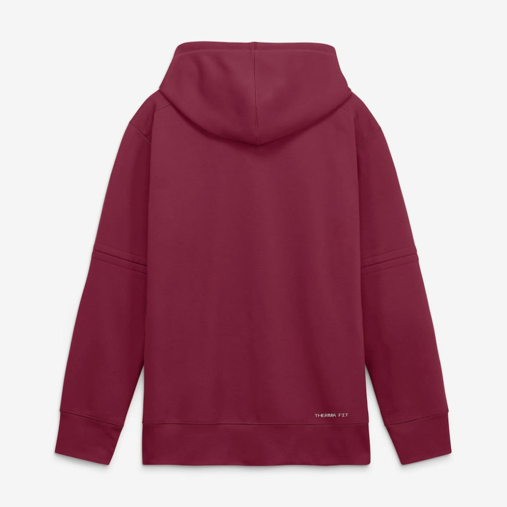 Philadelphia Phillies Nike Authentic Collection Therma-FIT Hoodie - Burgundy Hoodies