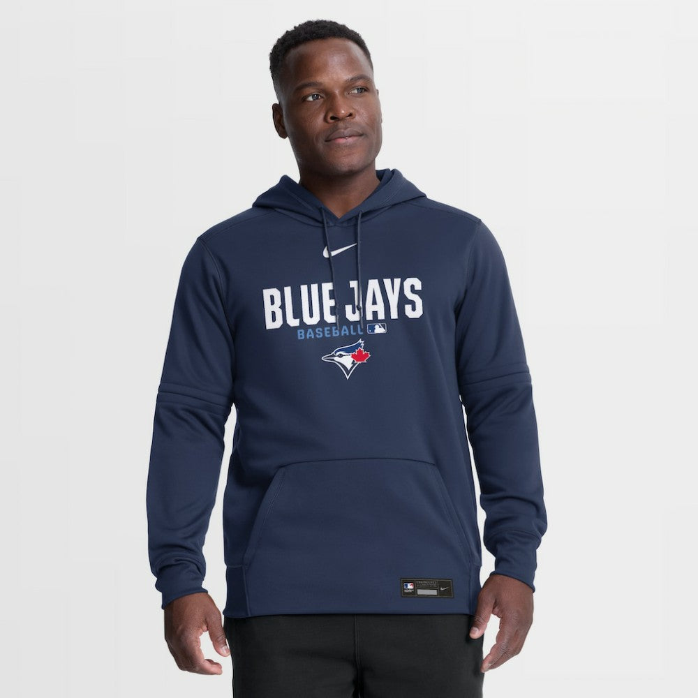 Toronto Blue Jays Nike Authentic Collection Therma-FIT Hoodie - Navy Hoodies