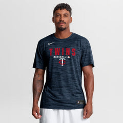 Minnesota Twins Nike Authentic Collection Velocity Dri-FIT T-Shirt - Navy T-shirts