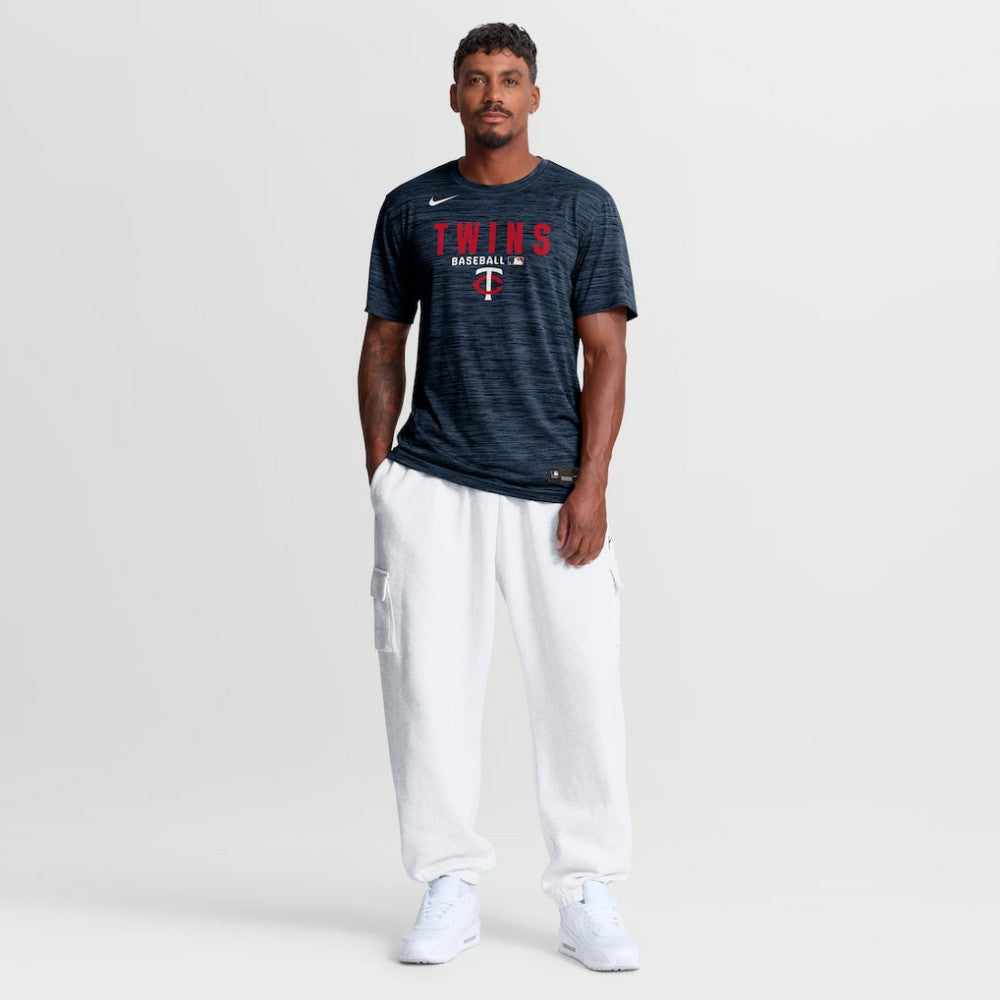 Minnesota Twins Nike Authentic Collection Velocity Dri-FIT T-Shirt - Navy T-shirts