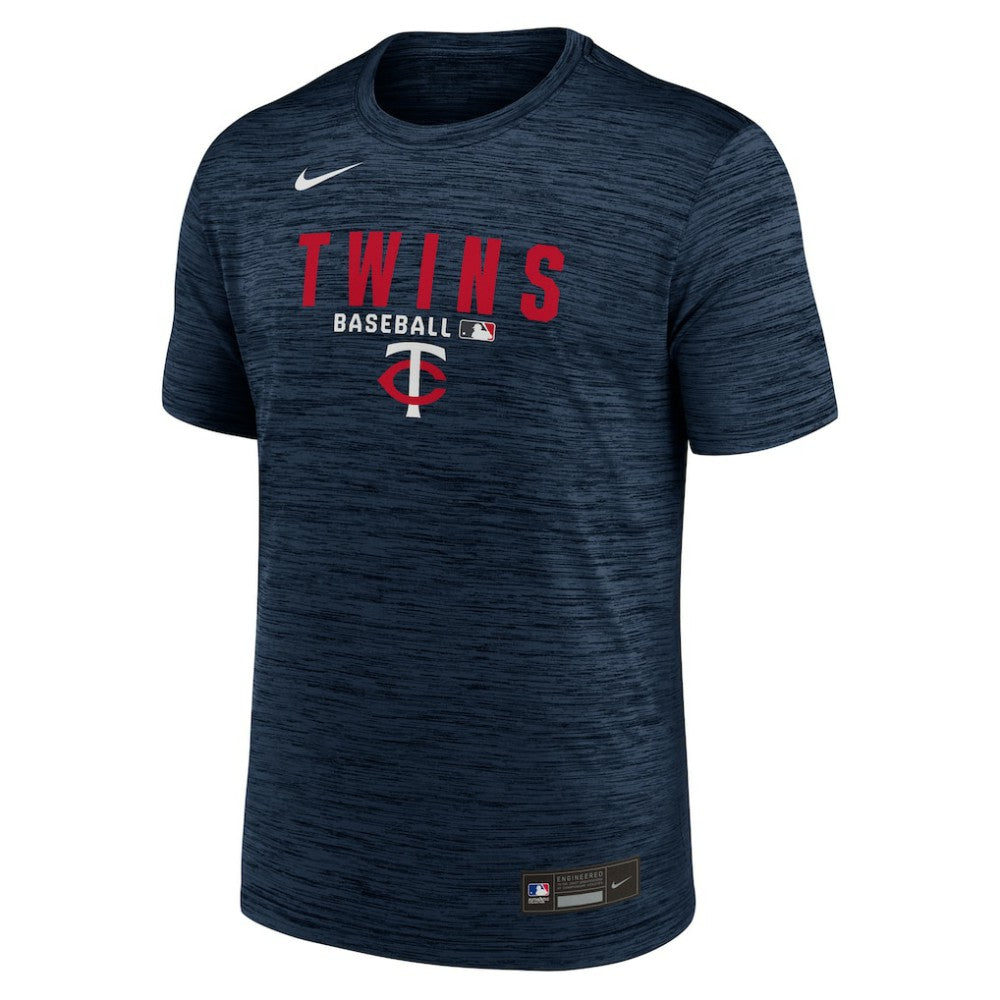 Minnesota Twins Nike Authentic Collection Velocity Dri-FIT T-Shirt - Navy T-shirts