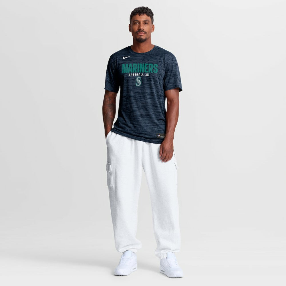 Seattle Mariners Nike Authentic Collection Velocity Dri-FIT T-Shirt - Navy T-shirts