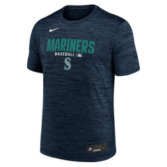 Seattle Mariners Nike Authentic Collection Velocity Dri-FIT T-Shirt - Navy T-shirts