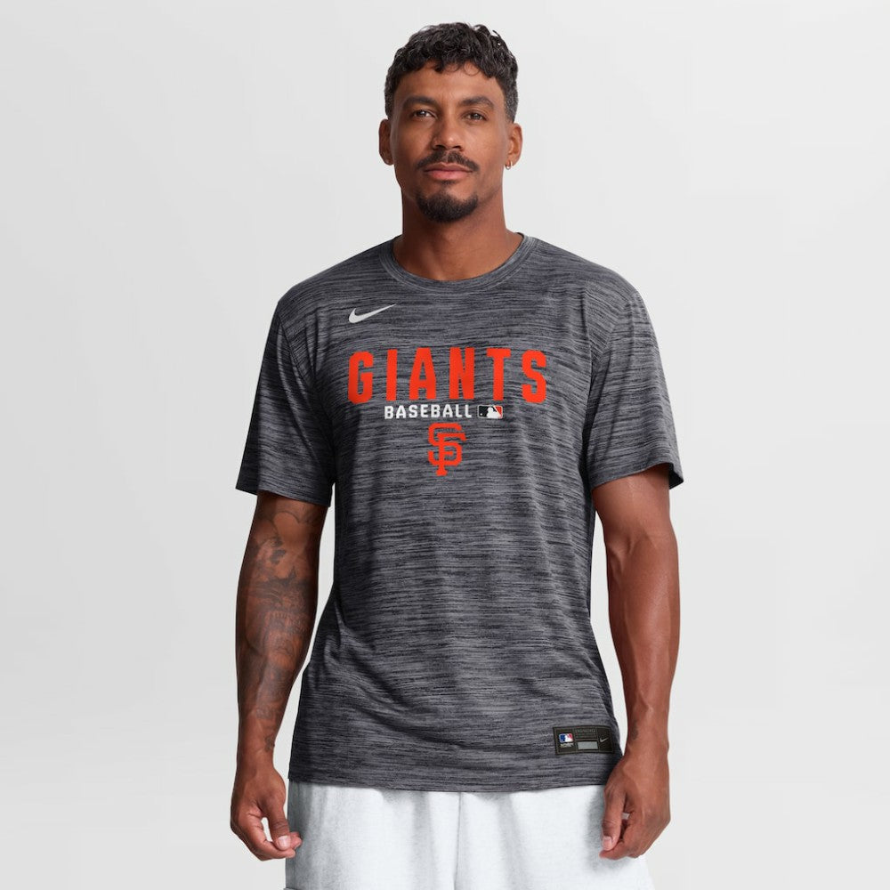 San Francisco Giants Nike Authentic Collection Velocity Dri-FIT T-Shirt - Black T-shirts
