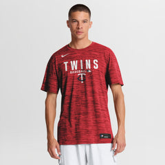 Minnesota Twins Nike Authentic Collection Velocity Dri-FIT T-Shirt - Red T-shirts