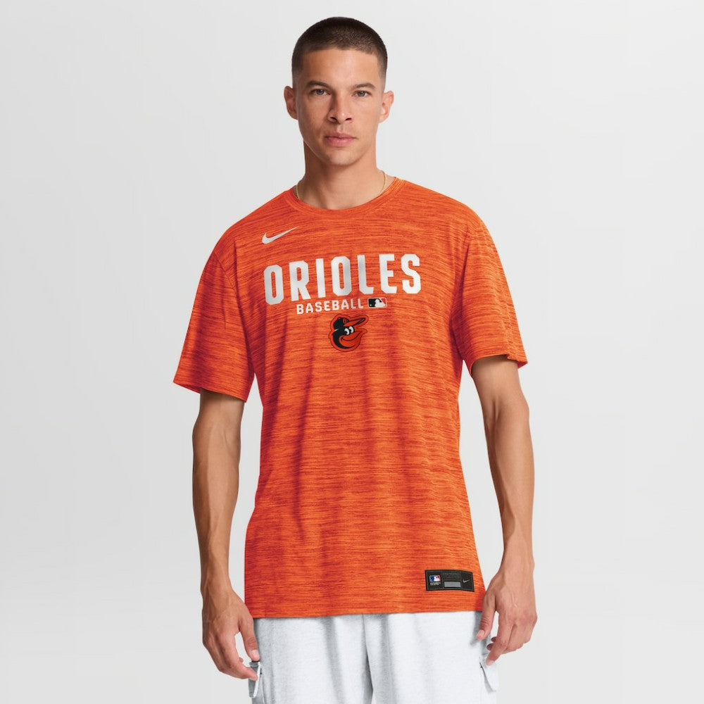 Baltimore Orioles Nike Authentic Collection Velocity Dri-FIT T-Shirt - Orange T-shirts