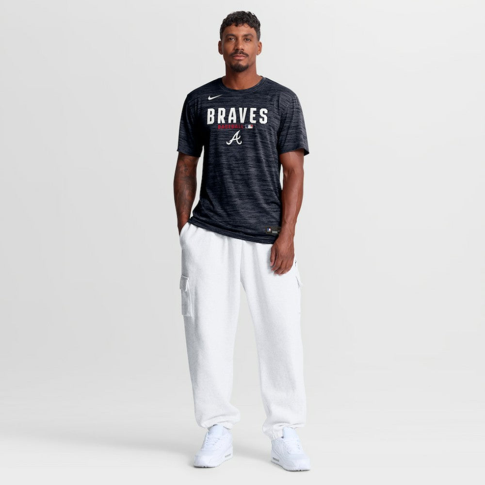 Atlanta Braves Nike Authentic Collection Velocity Dri-FIT T-Shirt - Navy T-shirts