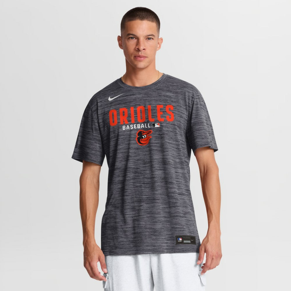 Baltimore Orioles Nike Authentic Collection Velocity Dri-FIT T-Shirt - Black T-shirts