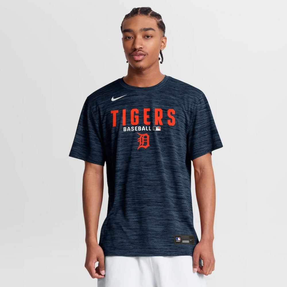 Detroit Tigers Nike Authentic Collection Velocity Dri-FIT T-Shirt - Navy T-shirts