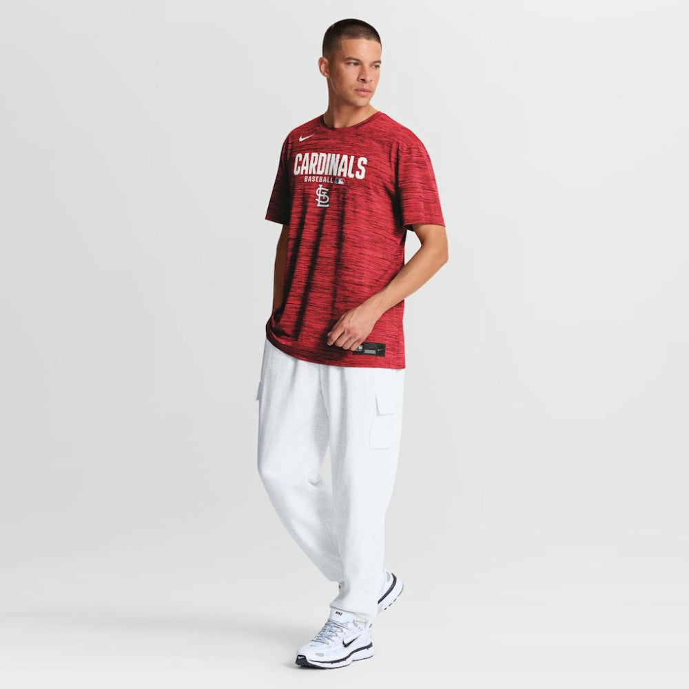 St. Louis Cardinals Nike Authentic Collection Velocity Dri-FIT T-Shirt - Red T-shirts