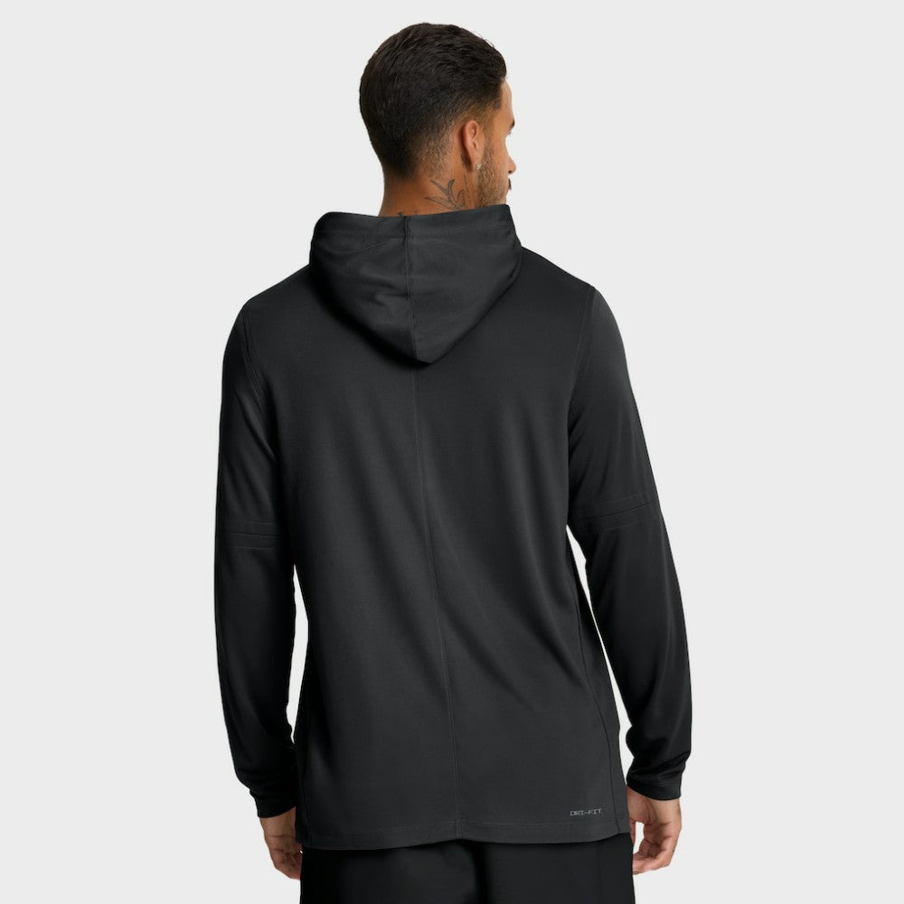 Arizona Diamondbacks Nike Authentic Collection Dri-FIT Long Sleeve Hooded T-Shirt - Black T-shirts