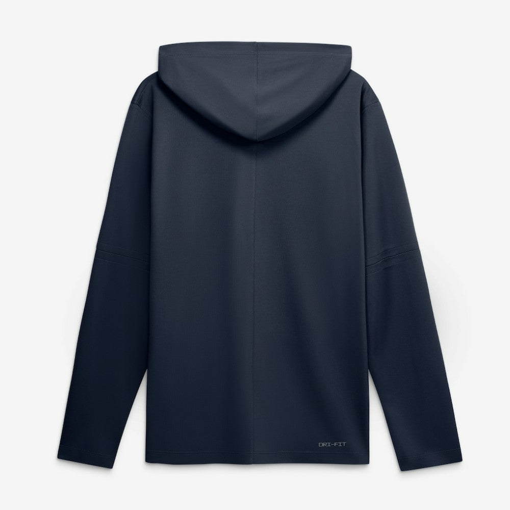 Atlanta Braves Nike Authentic Collection Dri-FIT Long Sleeve Hooded T-Shirt - Navy T-shirts