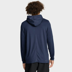 Tampa Bay Rays Nike Authentic Collection Dri-FIT Long Sleeve Hooded T-Shirt - Navy T-shirts