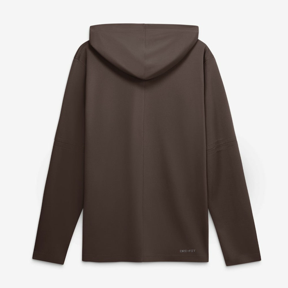 San Diego Padres Nike Authentic Collection Dri-FIT Long Sleeve Hooded T-Shirt - Brown T-shirts