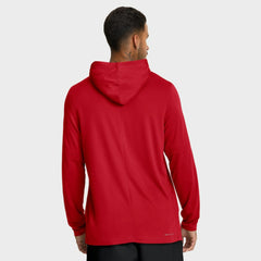 Philadelphia Phillies Nike Authentic Collection Dri-FIT Long Sleeve Hooded T-Shirt - Red T-shirts