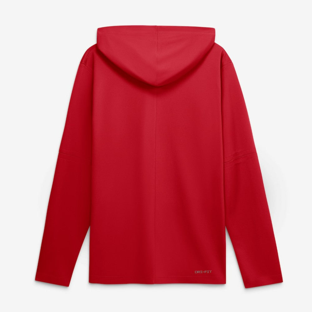 Philadelphia Phillies Nike Authentic Collection Dri-FIT Long Sleeve Hooded T-Shirt - Red T-shirts