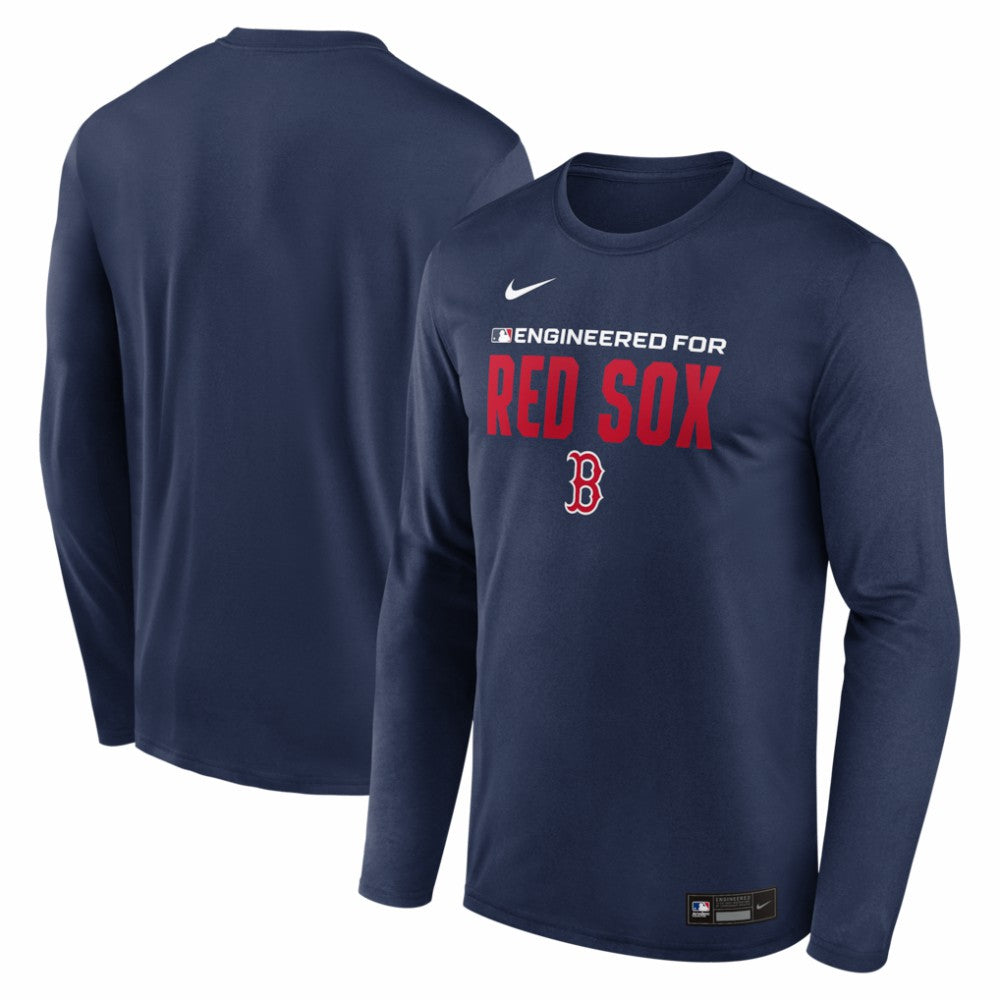 Boston Red Sox Nike Authentic Collection Legend Dri-FIT Long Sleeve T-Shirt - Navy T-shirts