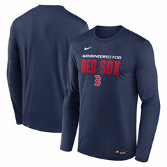 Boston Red Sox Nike Authentic Collection Legend Dri-FIT Long Sleeve T-Shirt - Navy T-shirts