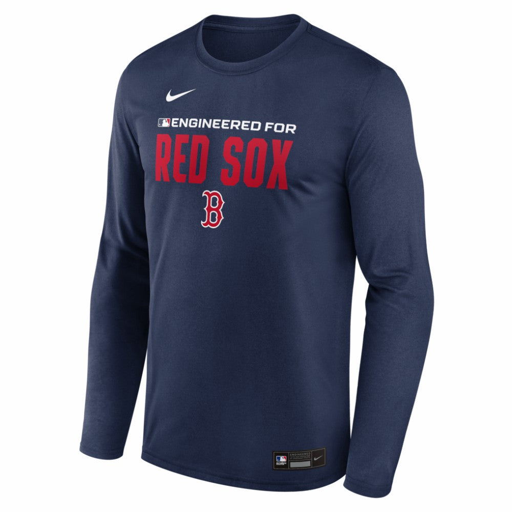 Boston Red Sox Nike Authentic Collection Legend Dri-FIT Long Sleeve T-Shirt - Navy T-shirts