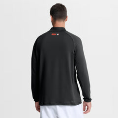 San Francisco Giants Nike Authentic Collection Dri-FIT Raglan Half-Zip Pullover - Black Pullover
