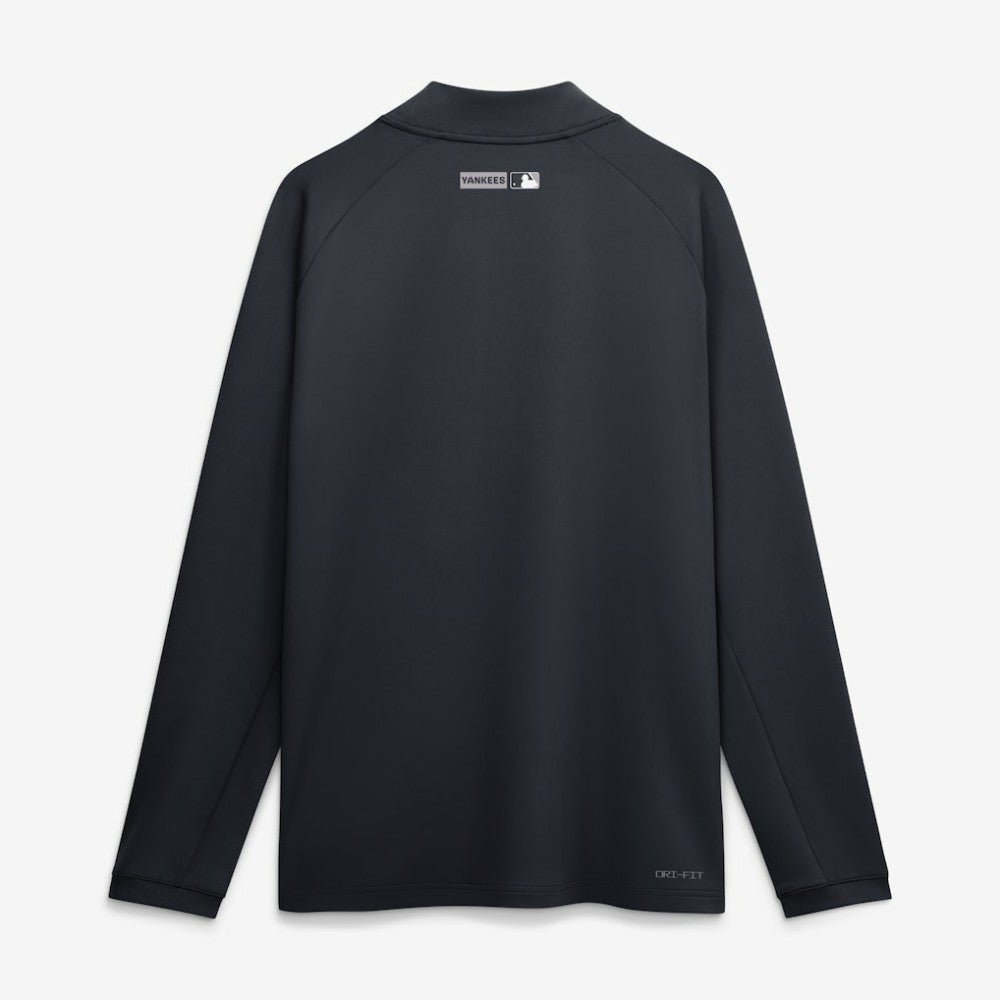 New York Yankees Nike Authentic Collection Dri-FIT Raglan Half-Zip Pullover - Navy Pullover