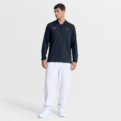 Atlanta Braves Nike Authentic Collection Dri-FIT Raglan Half-Zip Pullover - Navy Pullover