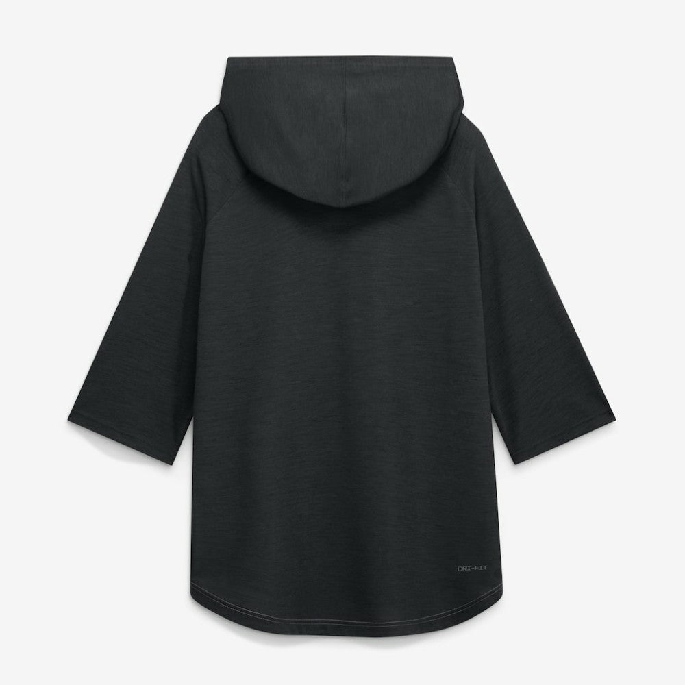 Arizona Diamondbacks Nike Authentic Collection Flux Dri-FIT Raglan 3/4-Sleeve Hooded T-Shirt - Gray T-shirts