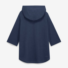 Milwaukee Brewers Nike Authentic Collection Flux Dri-FIT Raglan 3/4-Sleeve Hooded T-Shirt - Gray T-shirts