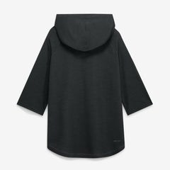 San Francisco Giants Nike Authentic Collection Flux Dri-FIT Raglan 3/4-Sleeve Hooded T-Shirt - Gray T-shirts