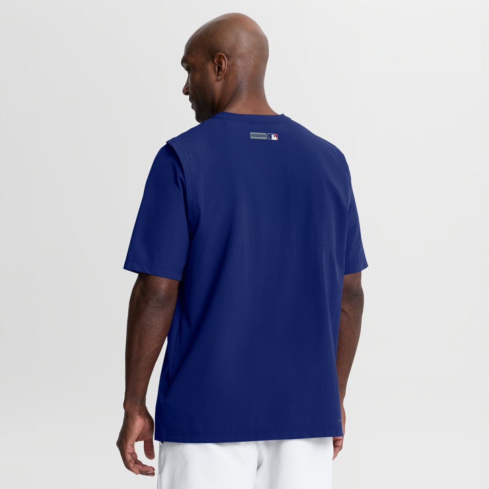 Los Angeles Dodgers Nike Authentic Collection Dri-FIT Quarter-Zip Windshirt - Royal