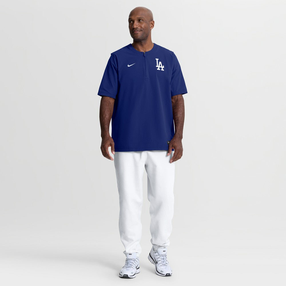 Los Angeles Dodgers Nike Authentic Collection Dri-FIT Quarter-Zip Windshirt - Royal