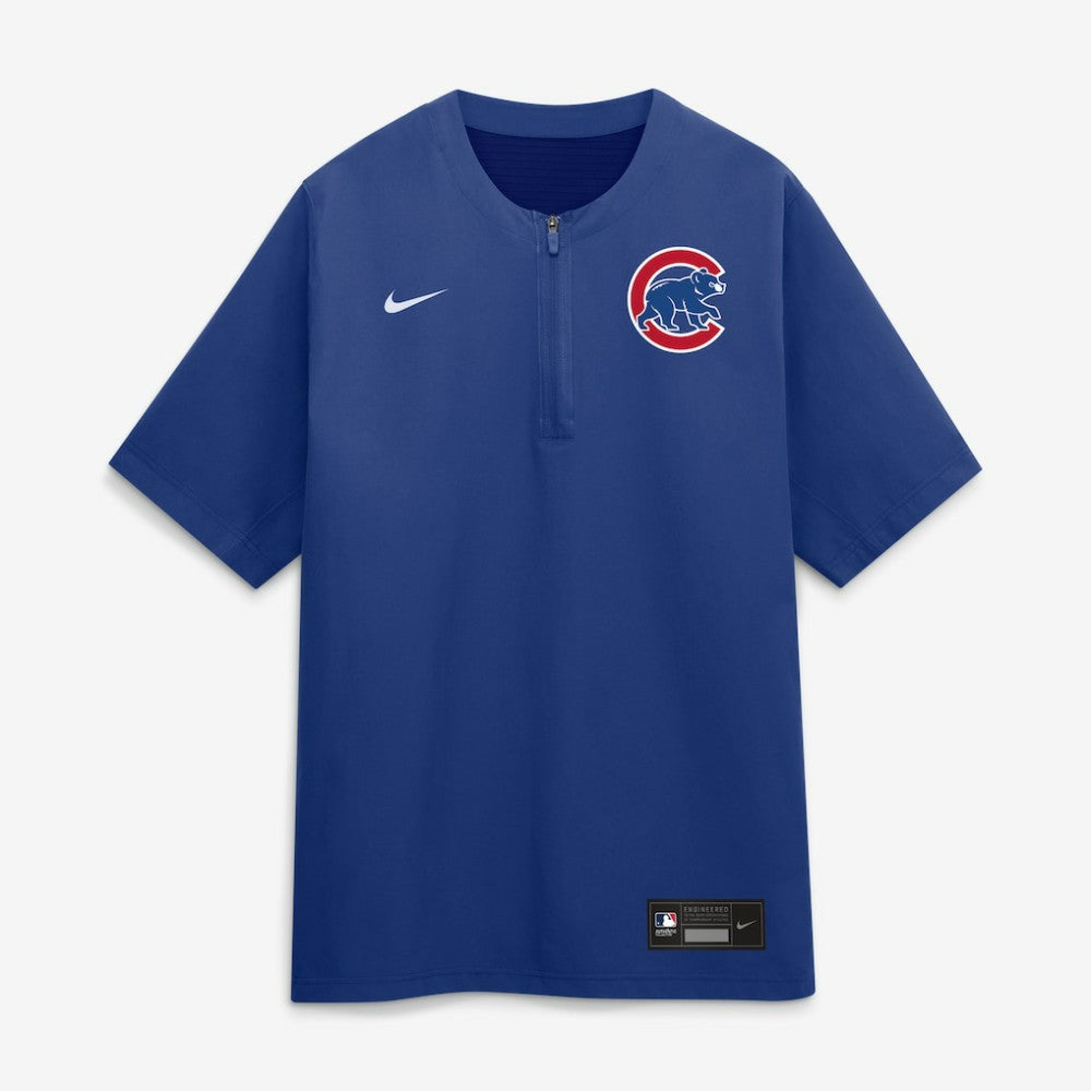 Chicago Cubs Nike Authentic Collection Dri-FIT Quarter-Zip Windshirt - Royal