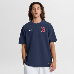Boston Red Sox Nike Authentic Collection Dri-FIT Quarter-Zip Windshirt - Navy