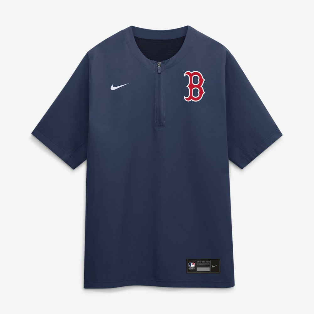 Boston Red Sox Nike Authentic Collection Dri-FIT Quarter-Zip Windshirt - Navy
