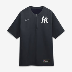New York Yankees Nike Authentic Collection Dri-FIT Quarter-Zip Windshirt - Navy
