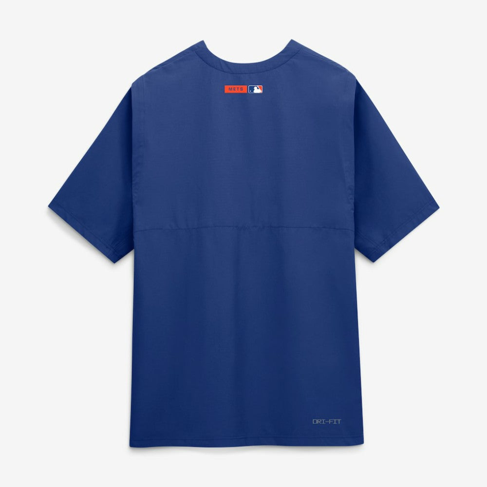 New York Mets Nike Authentic Collection Dri-FIT Quarter-Zip Windshirt - Royal
