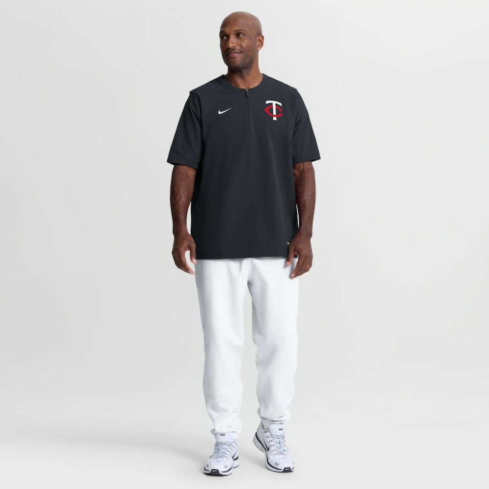 Minnesota Twins Nike Authentic Collection Dri-FIT Quarter-Zip Windshirt - Navy