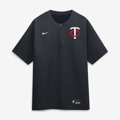 Minnesota Twins Nike Authentic Collection Dri-FIT Quarter-Zip Windshirt - Navy