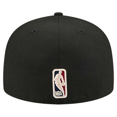 Milwaukee Bucks Core Logo 59FIFTY Fitted Hat Black