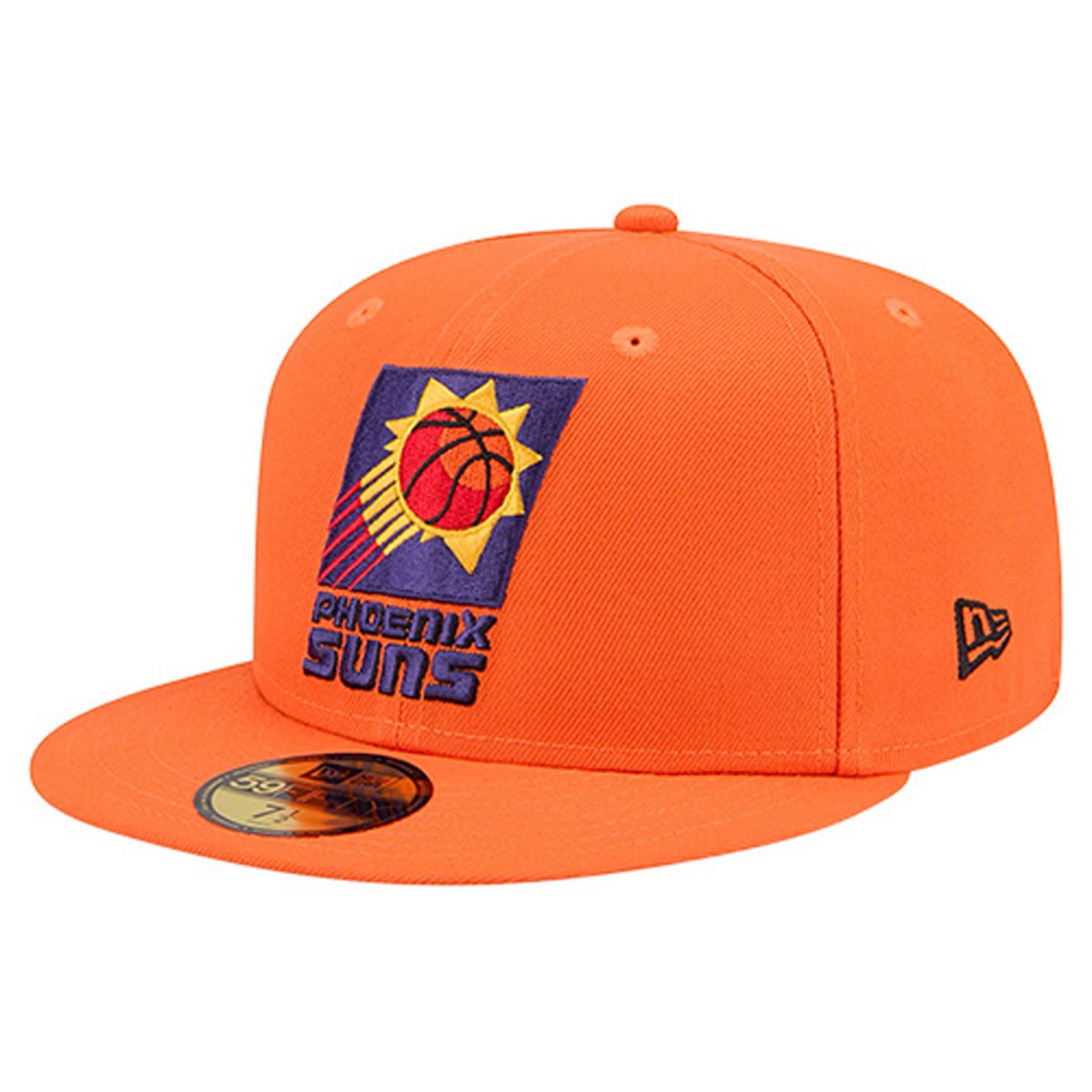 Phoenix Suns Core Logo 59FIFTY Fitted Hat Orange