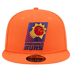 Phoenix Suns Core Logo 59FIFTY Fitted Hat Orange