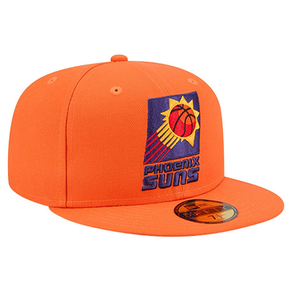 Phoenix Suns Core Logo 59FIFTY Fitted Hat Orange