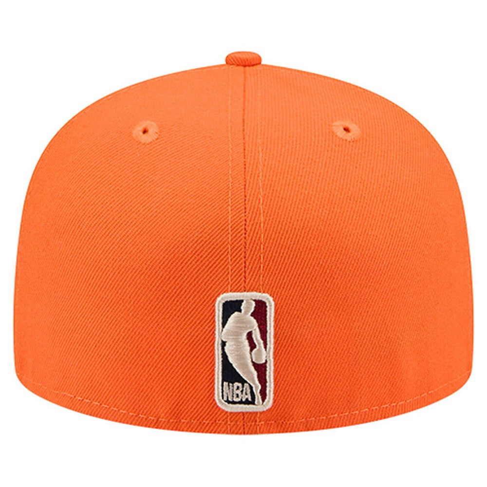 Phoenix Suns Core Logo 59FIFTY Fitted Hat Orange