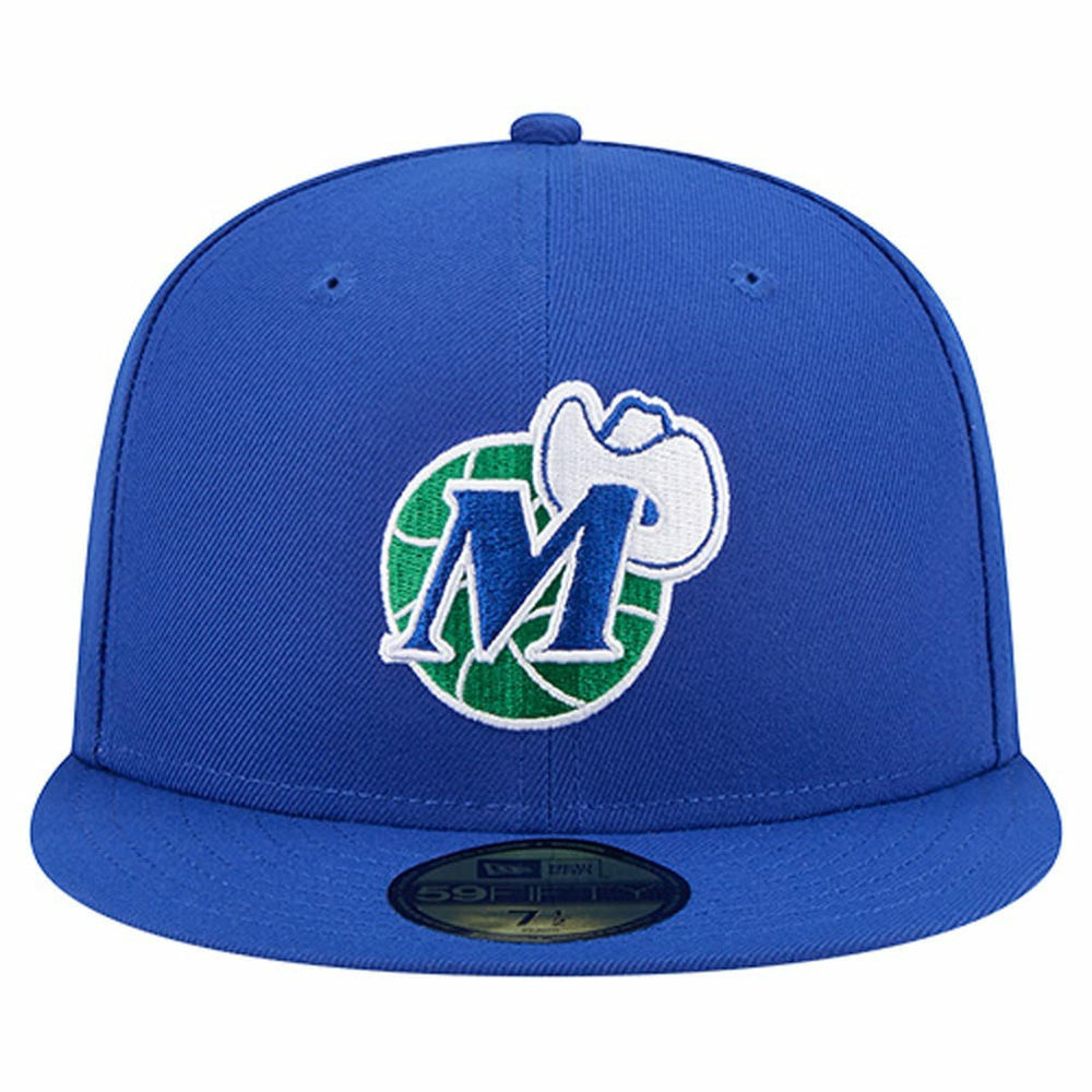 Dallas Mavericks Core Logo 59FIFTY Fitted Hat Blue