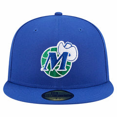 Dallas Mavericks Core Logo 59FIFTY Fitted Hat Blue