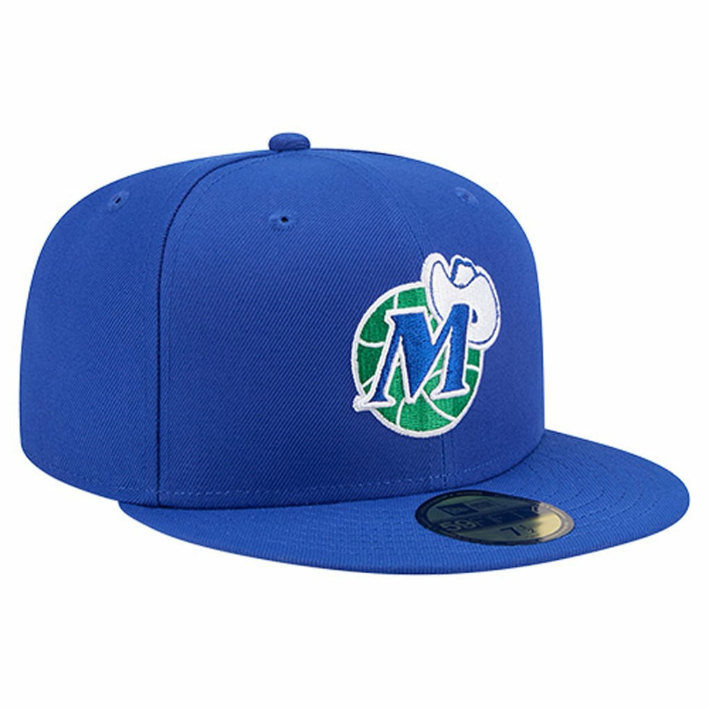 Dallas Mavericks Core Logo 59FIFTY Fitted Hat Blue