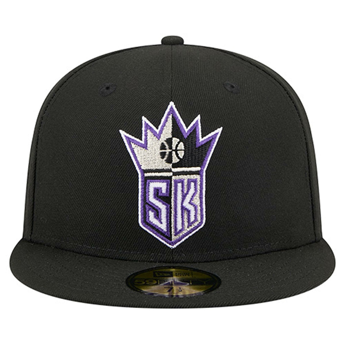 Sacramento Kings Core Logo 59FIFTY Fitted Hat Black