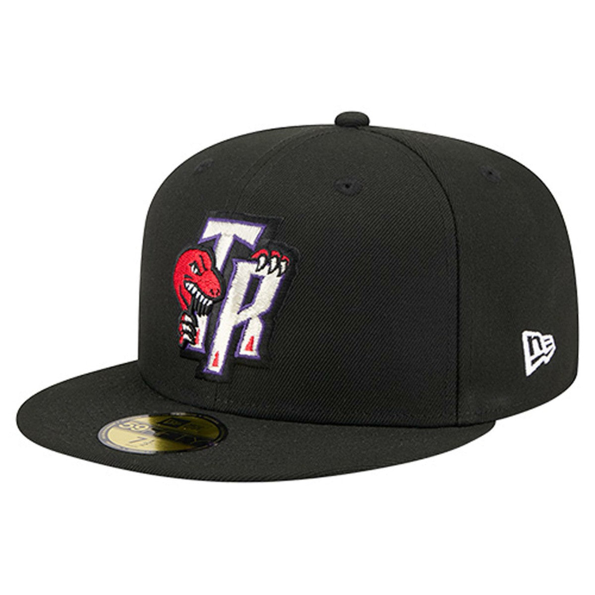 Toronto Raptors Core Logo 59FIFTY Fitted Hat Black