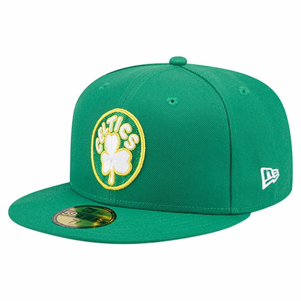 Boston Celtics Core Logo 59FIFTY Fitted Hat Kelly Green