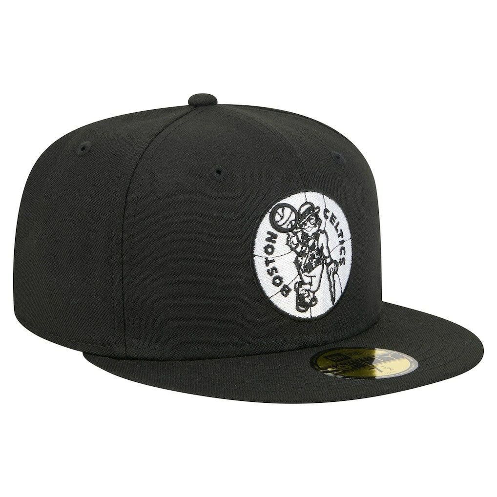 Boston Celtics 59FIFTY Fitted Hat Black